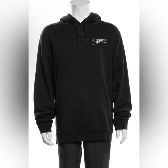 Nike Other - Nike x Off-White “Insert Ideas Here” Off Campus Hoodie Black Size M Virgil Abloh